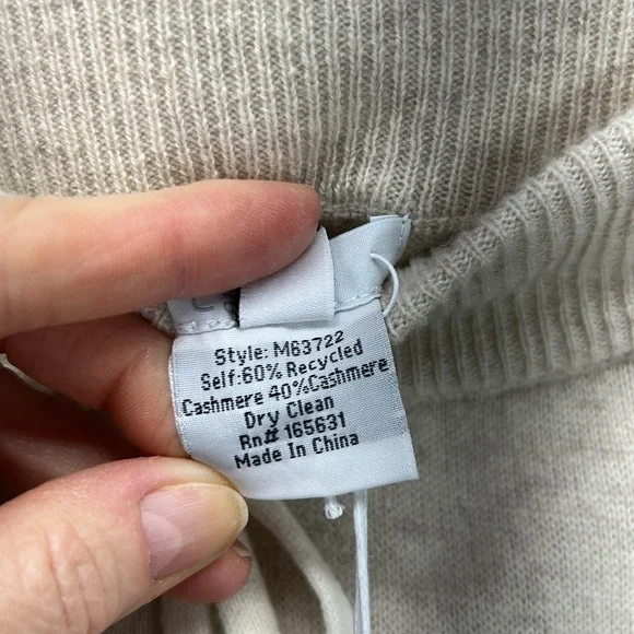 ⭐️Johnny Was Calme Cashmere blend Spring Jogger TAU size small NWT - Picture 7 of 8